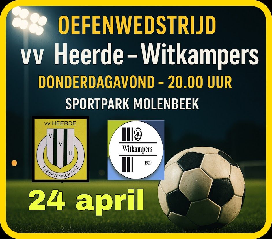 vv Heerde - vv Witkampers